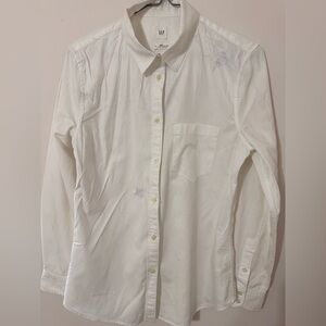 GAP Men's Cream Button Down Shirt